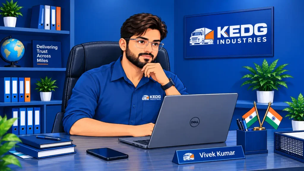 About us KEDG INDUSTRIES Our Team Vivek Kumar Image